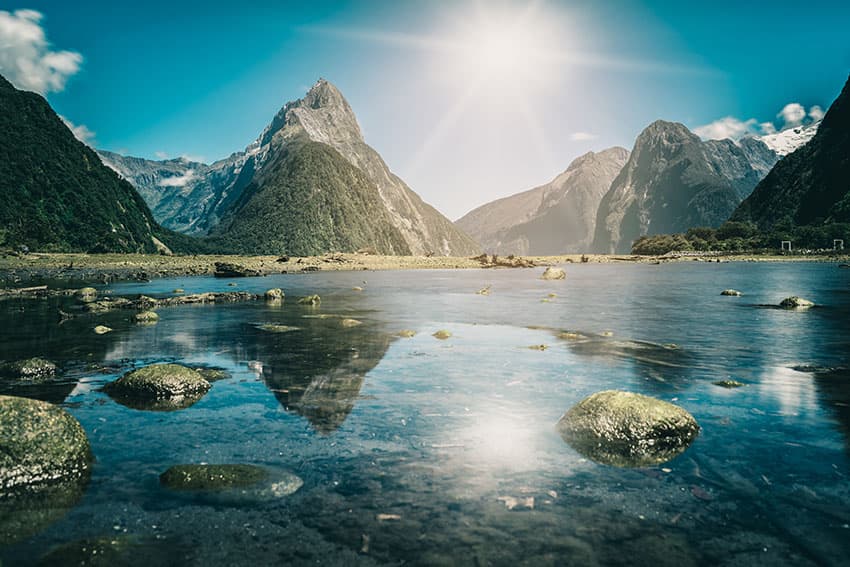 Spectacular Scenery of New Zealand - view 1